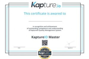 kapture.io academy master