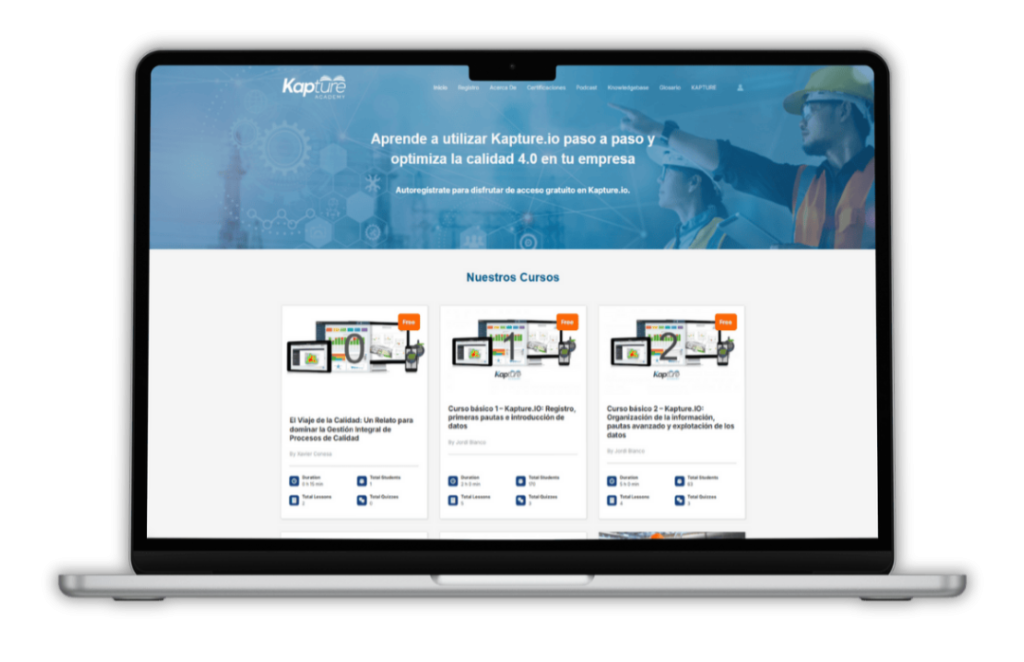 Kapture.io QMS Academy