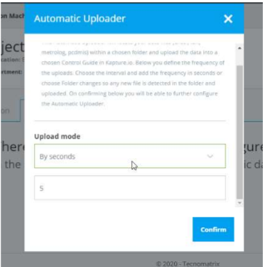 Detalle Gestion de Maquinaria Kapture.io QMS
