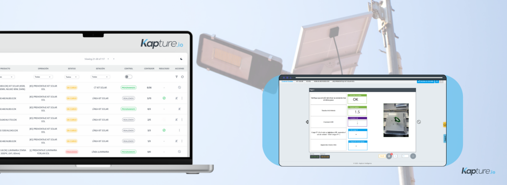 caso de éxito sector iluminación con kapture.io
