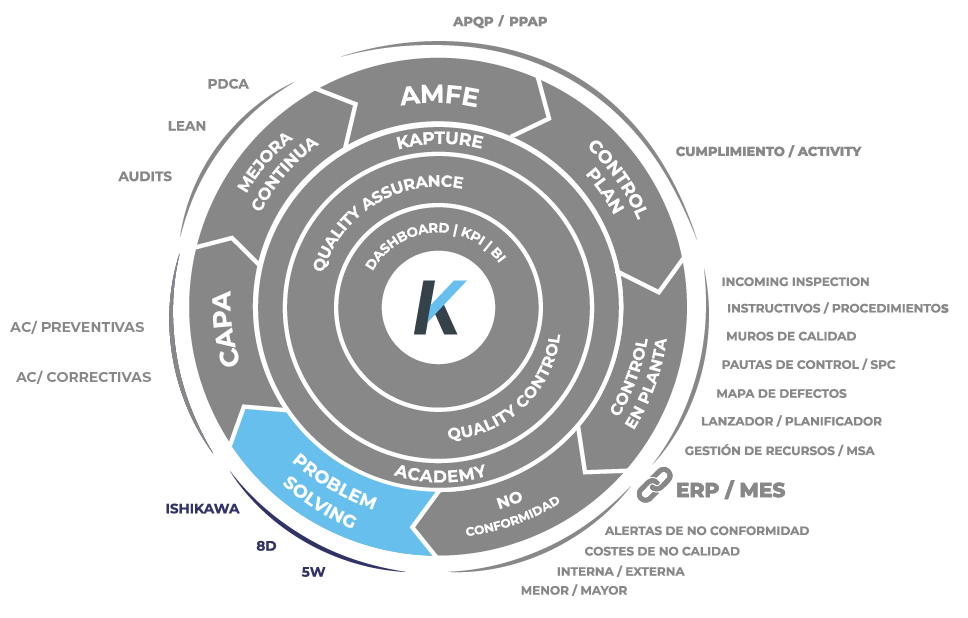 Kapture.io QMS Problem solving